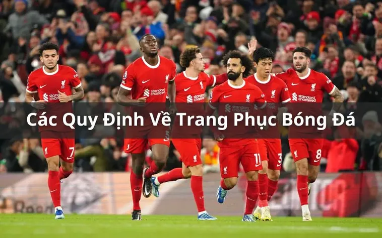 Hướng Dẫn Chi Tiết Các Quy Định Về Trang Phục Bóng Đá Chuyên Nghiệp